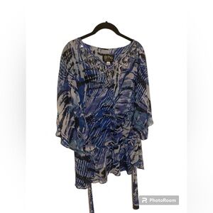 Bob Mackie “Wearable Art” Tunic w/ Jewels - Size Small